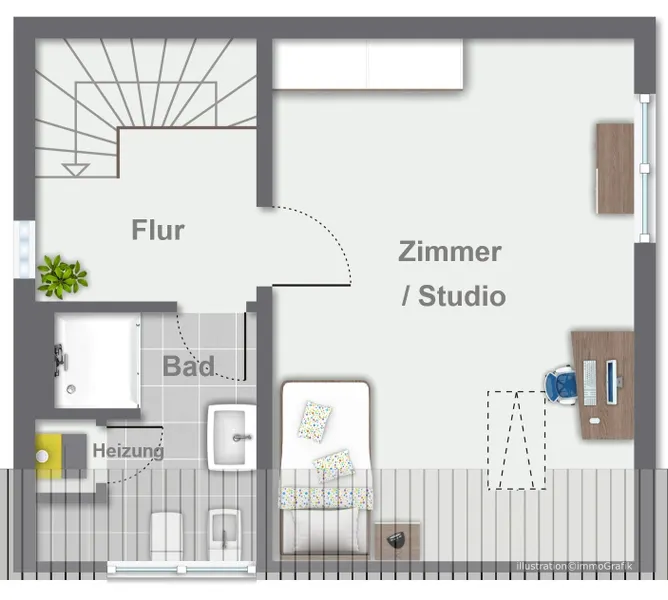 Grundriss Dachgeschoss