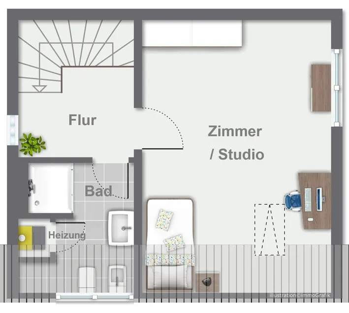 Grundriss Dachgeschoss