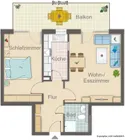 Grundriss Wohnung