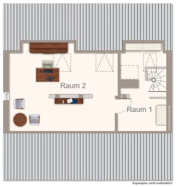 Grundriss Dachgeschoss