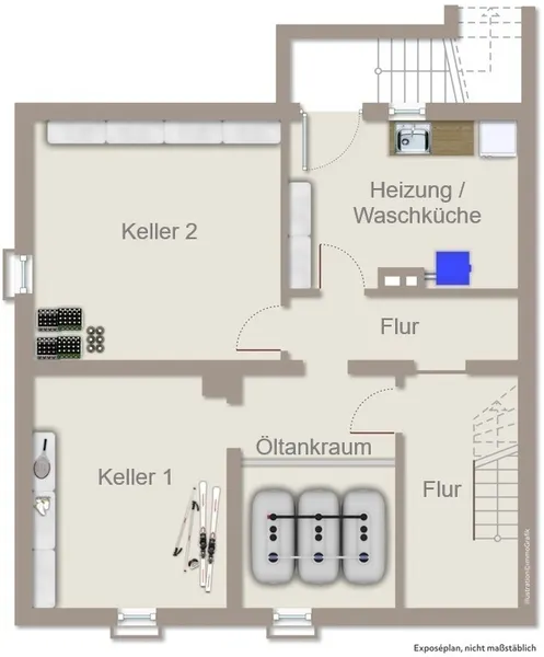 Grundriss Kellergeschoss