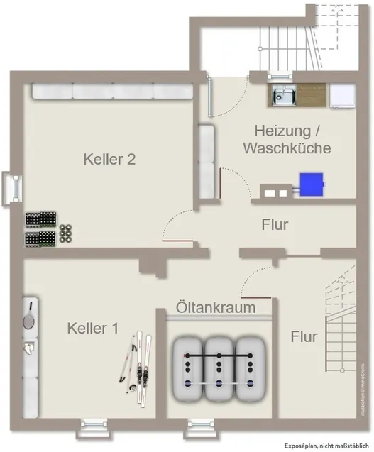 Grundriss Kellergeschoss