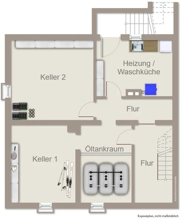 Grundriss Kellergeschoss