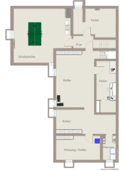 Grundriss Kellergeschoss