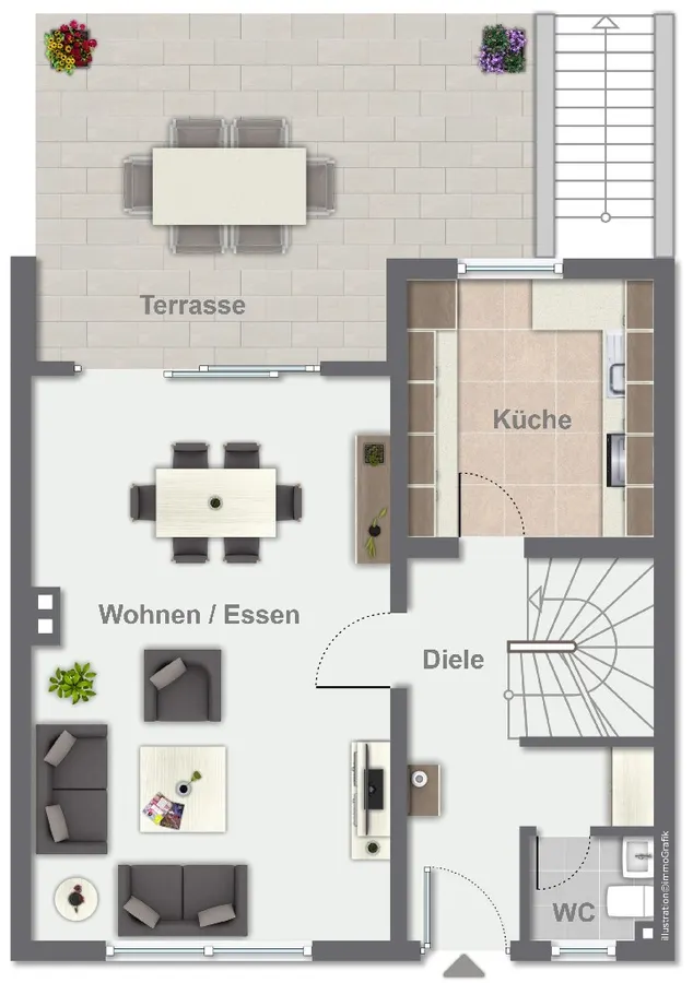 Grundriss EG