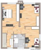 Grundriss Dachgeschoss