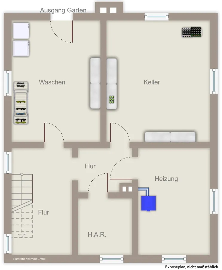 Grundriss Kellergeschoss