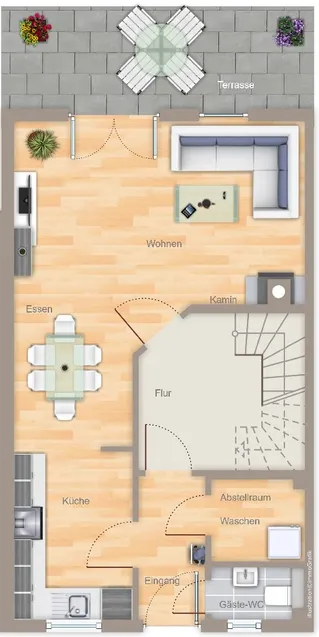 Grundriss Erdgeschoss