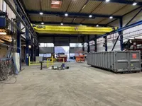 Multifunktionshalle mit teilweiser Bekranung