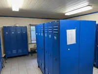 Multifunktionshalle mit teilweiser Bekranung