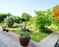 Uneinsehbarer Garten