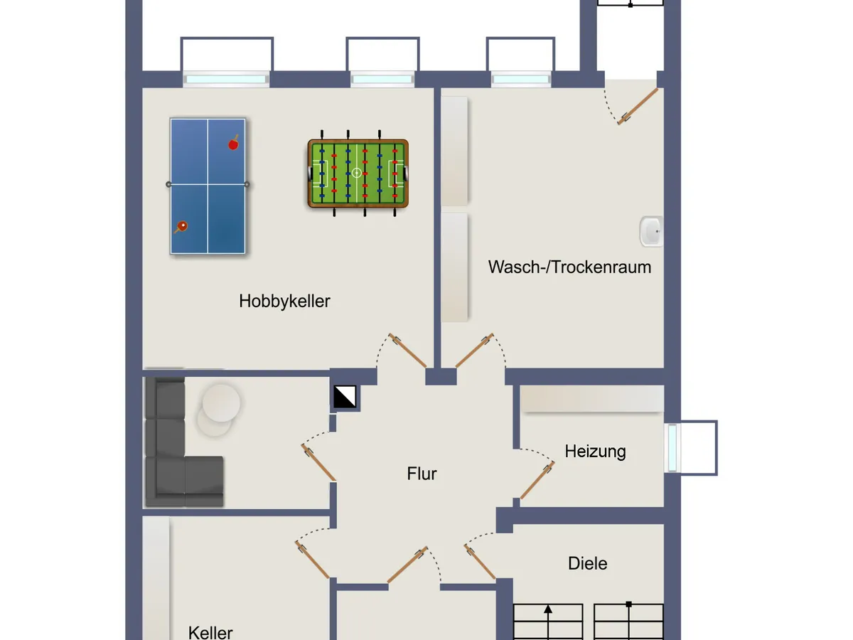 Grundriss Kellergeschoss