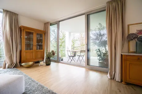 Übergang Wohnzimmer zur Loggia