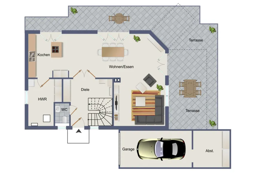 Grundriss EG