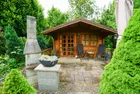 Grillplatz und Gartenhaus