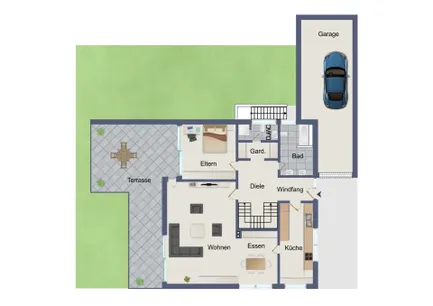 Grundriss EG