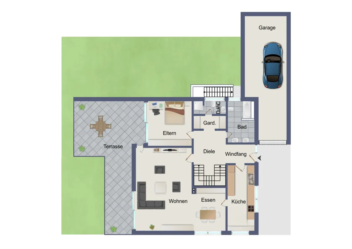 Grundriss EG