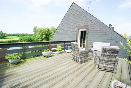 Dachterrasse mit Blick ...