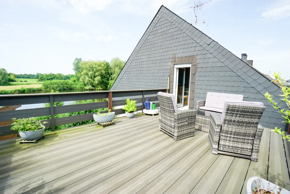 Dachterrasse mit Blick ...