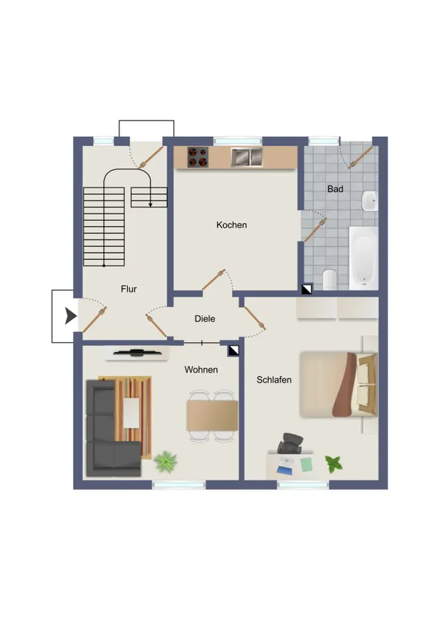 Grundriss EG