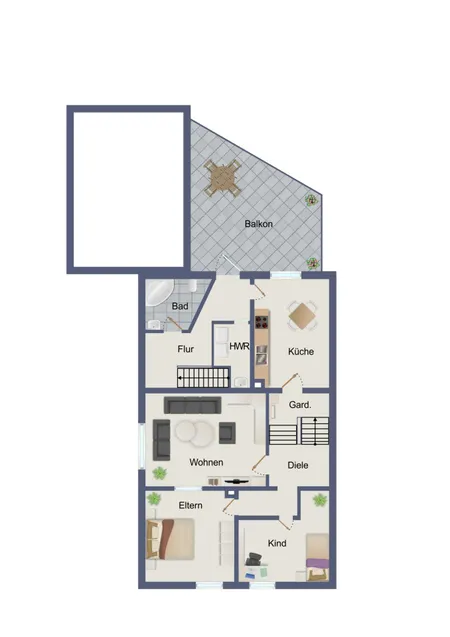 Grundriss OG
