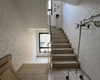 Ein gepflegtes Treppenhaus