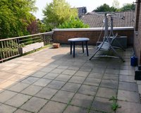 große Dachterrasse