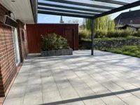 Überdachte Terrasse...