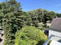 Die Aussicht vom Balkon