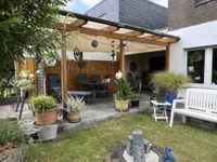 Tolle, überdachte Terrasse