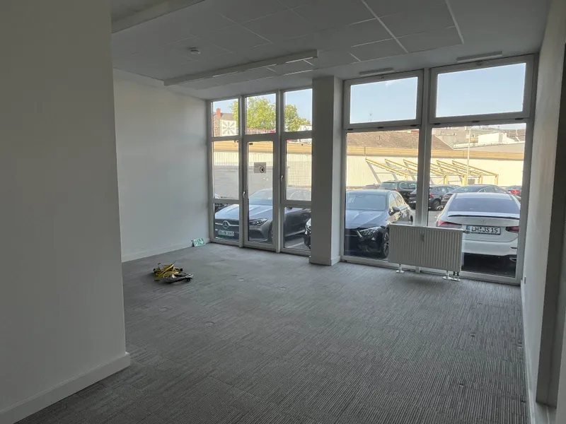 Großes Büro zur Rückseite