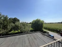 Aussicht vom Balkon im OG