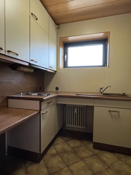 Die kleine Einbauküche