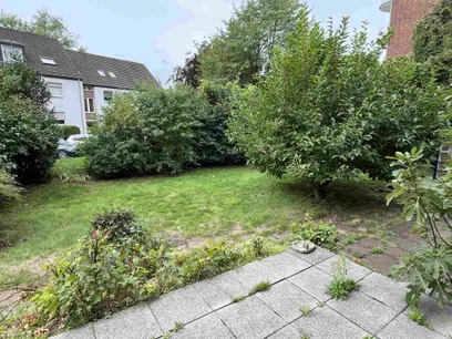 ...Austritt auf die Terrasse