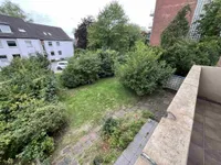 Blick vom Balkon