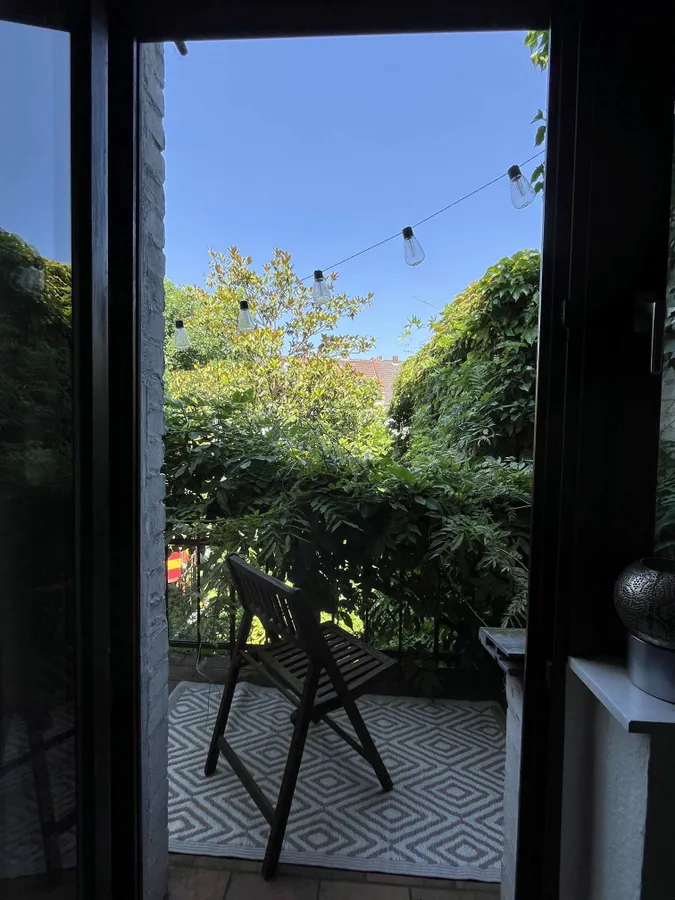 Blick vom Schlafzimmer