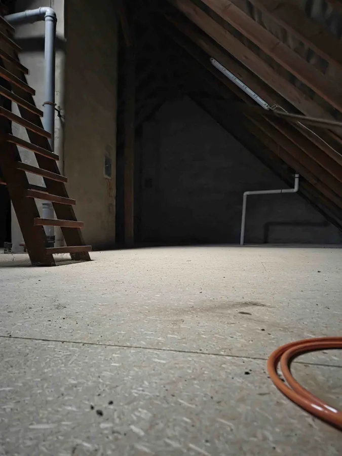 Spitzboden noch ausbaufähig