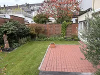 Terrasse und Garten