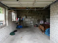 Garage von innen