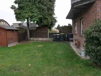 Bereich für die Mülltonnen