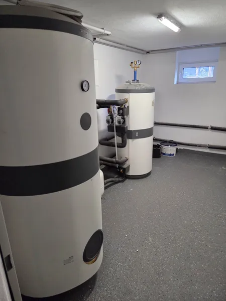 neue Wärmepumpenheizung