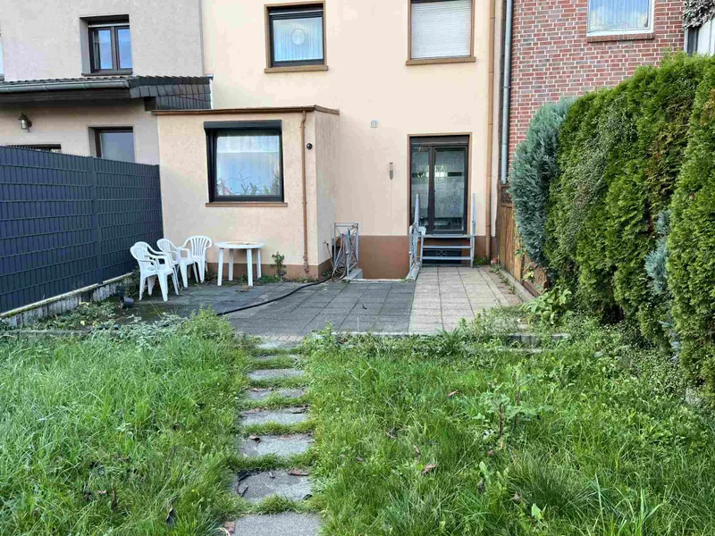 Blick auf die Terrasse