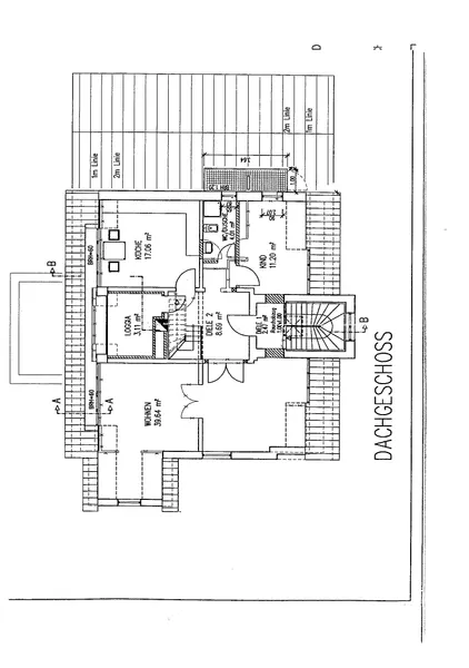 Grundriss Dachgeschoss