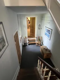 Blick ins Treppenhaus