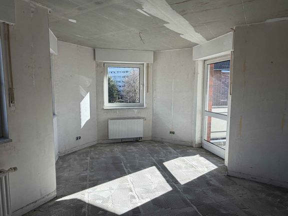 Wohnzimmer mit Erker