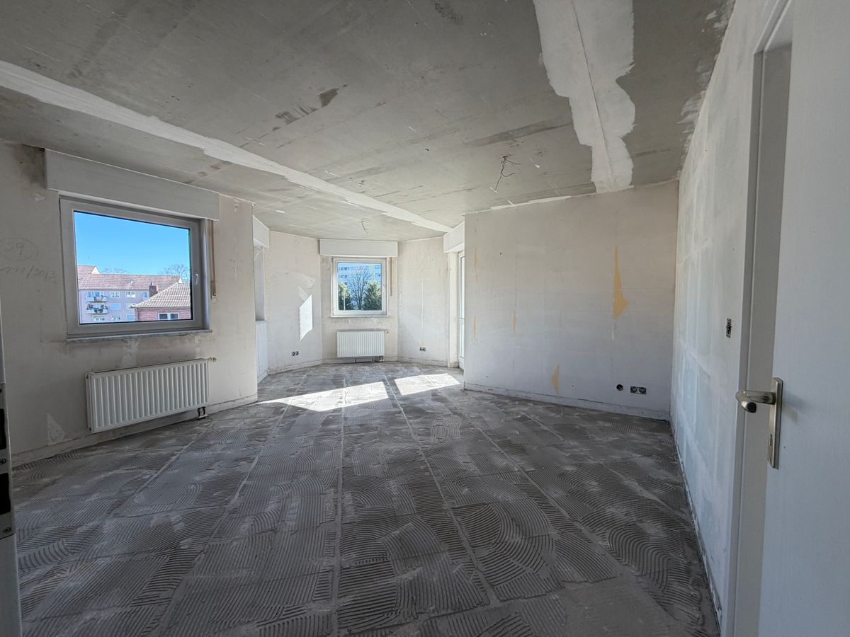 Blick ins Wohnzimmer