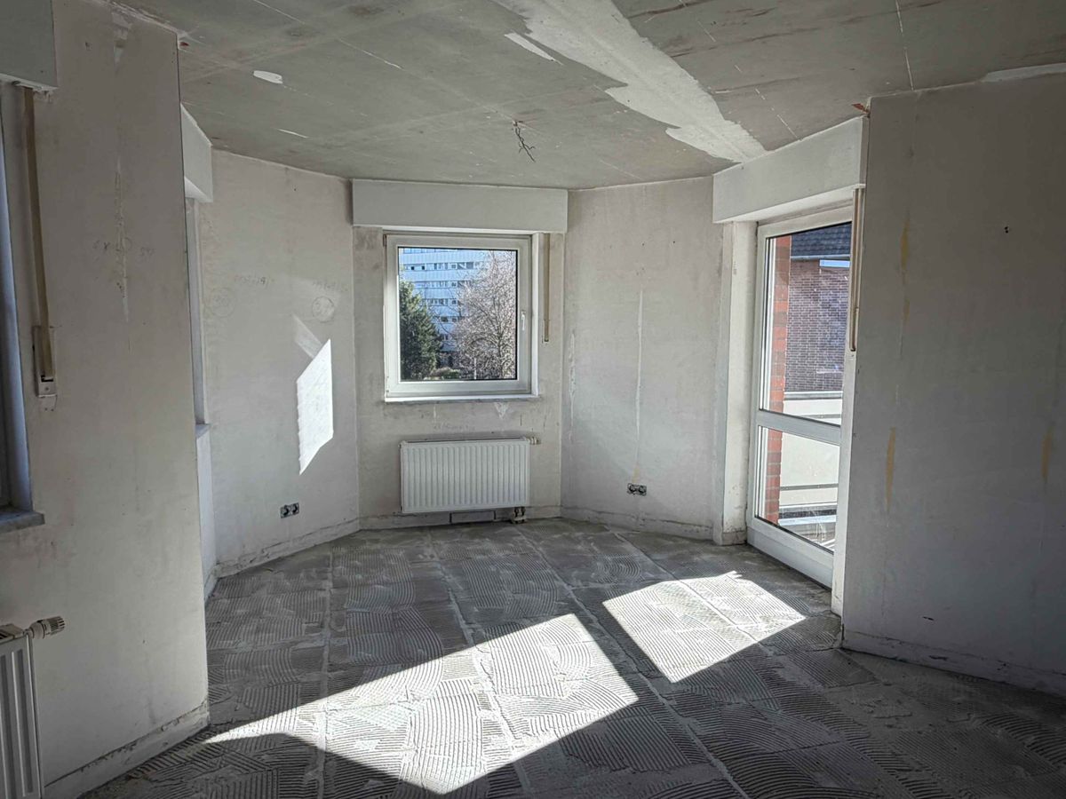 Wohnzimmer mit Erker