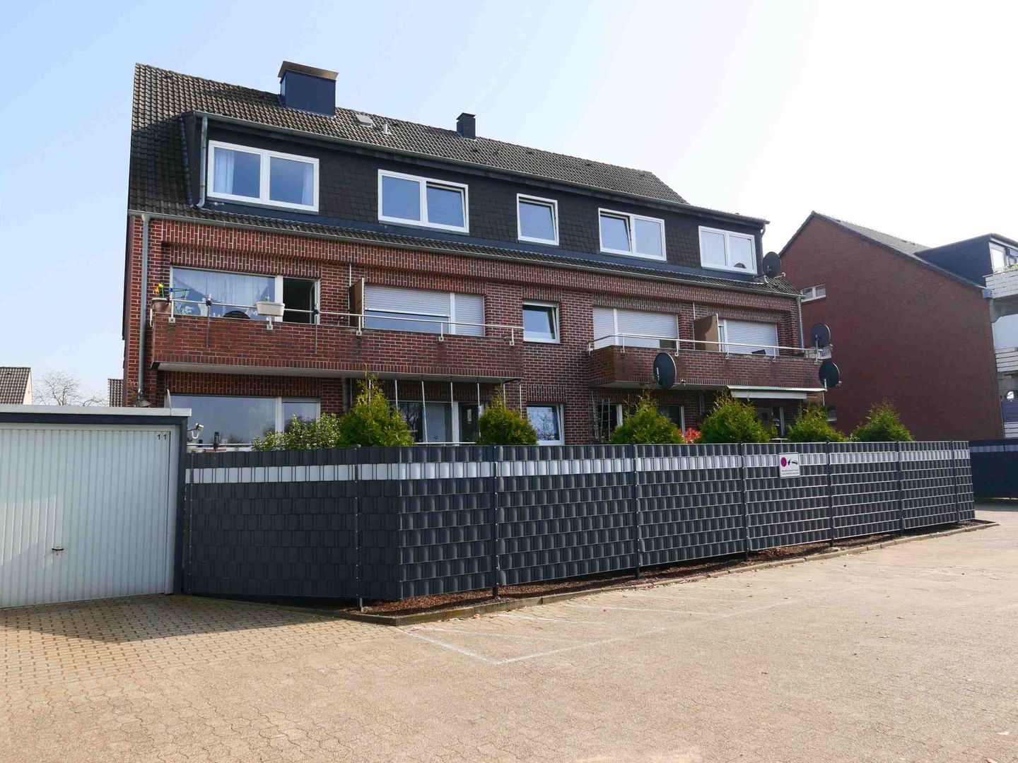 Gut aufgeteilte 3-Zimmer-Wohnung mit Garage in Moers-Asberg