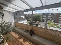 überdachter Balkon