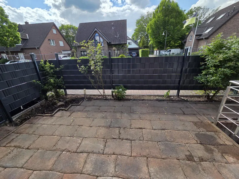 Blick auf die Terrasse
